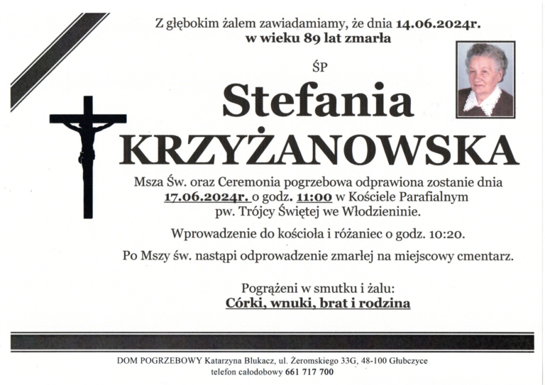 Stefania Krzyżanowska