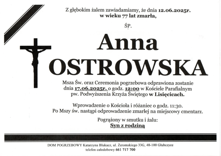 ANNA OSTROWSKA