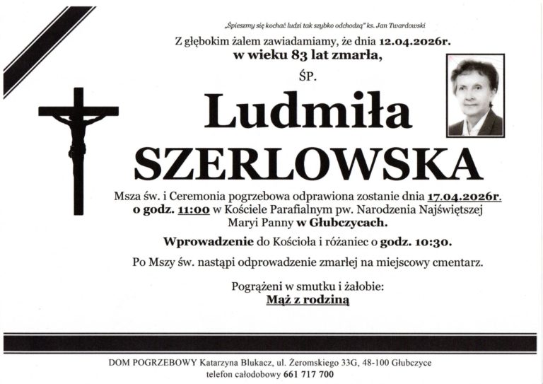 LUDMIŁA SZERLOWSKA