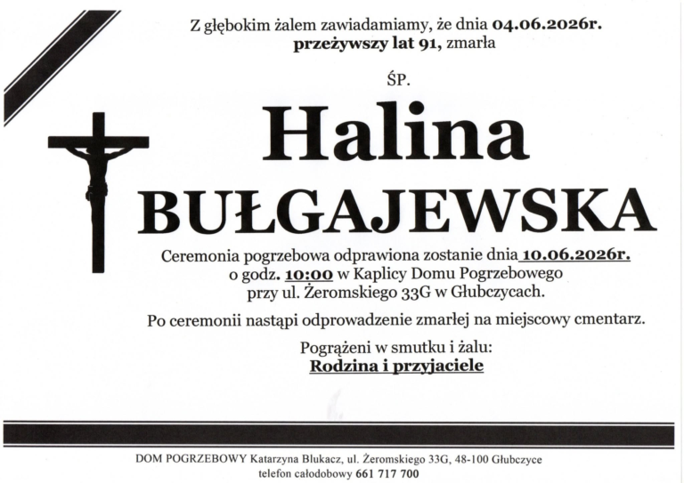 HALINA BUŁGAJEWSKA