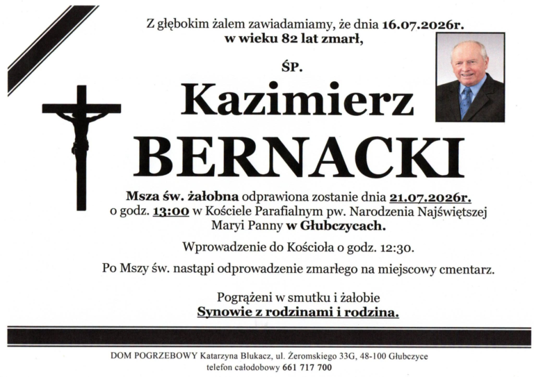KAZIMIERZ BERNACKI