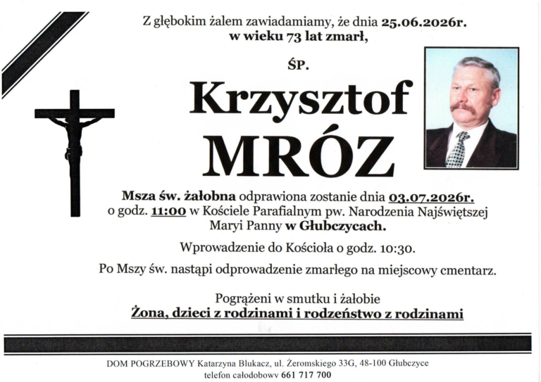 KRZYSZTOF MRÓZ