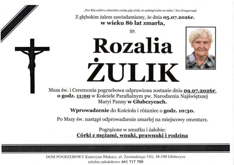 ROZALIA ŻULIK