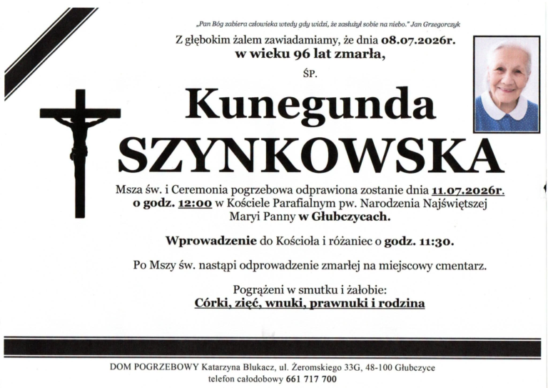 KUNEGUNDA SZYNKOWSKA