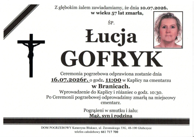 ŁUCJA GOFRYK