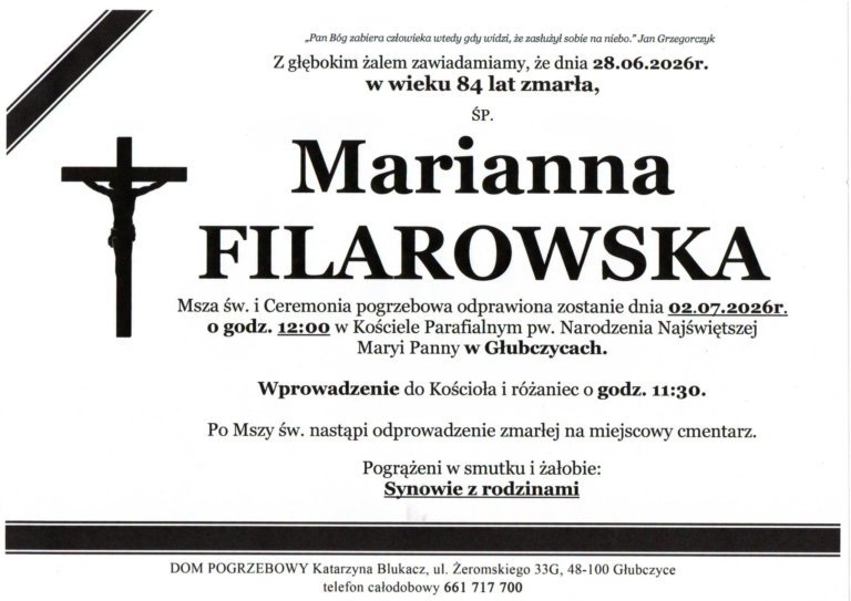 MARIANNA FILAROWSKA