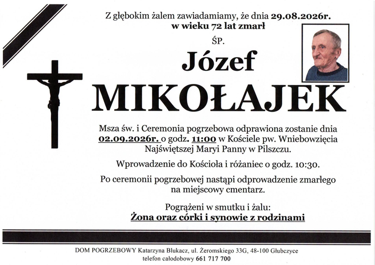 JÓZEF MIKOŁAJEK